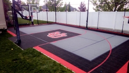 UofUbackyardbasketballcourtbySportCourtWest Backyard Courts Pittsburgh