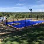Professional Basketball Court Installation